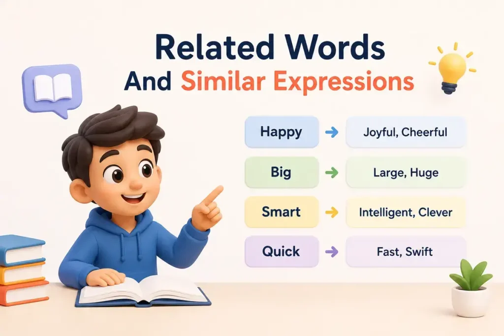 Related Words And Similar Expressions