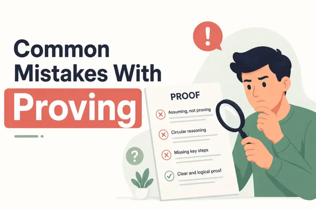 Common Mistakes With Proving