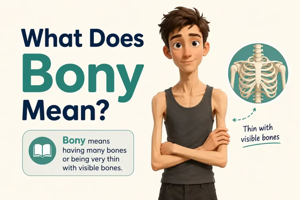 What Does Bony Mean