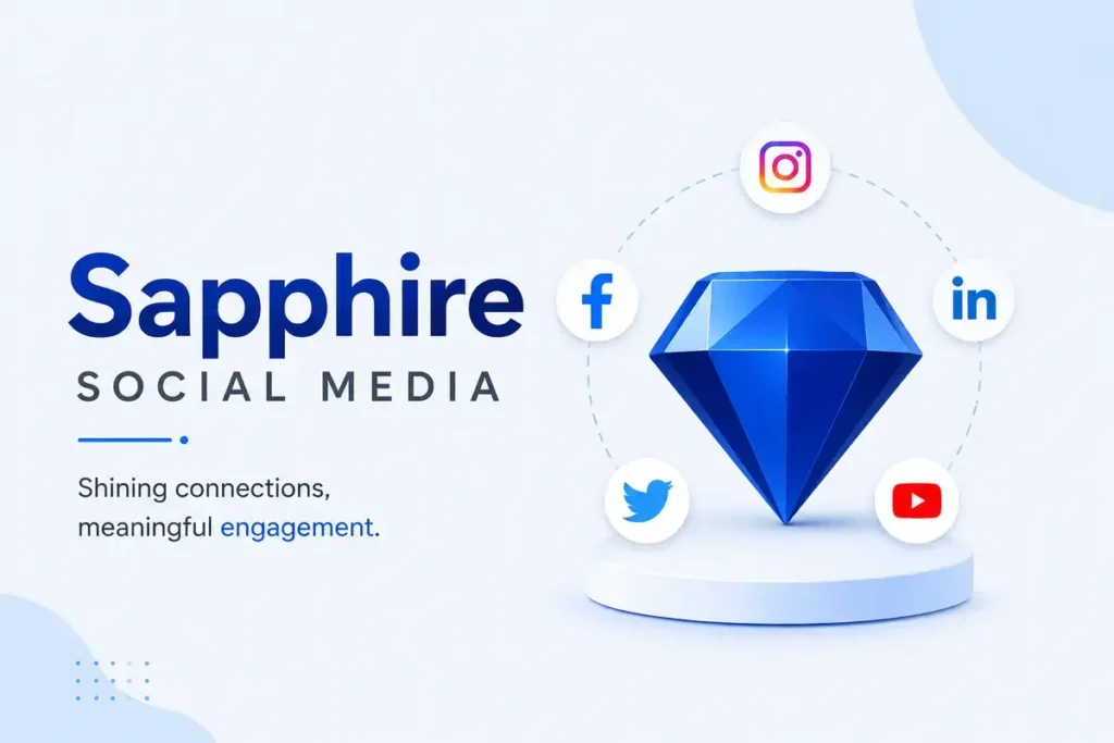 Social Media  sapphire or saphire