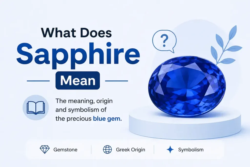 What Does Sapphire Mean