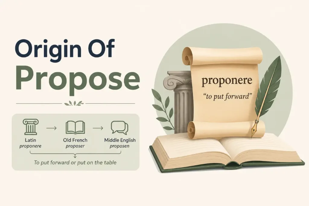Origin Of Propose