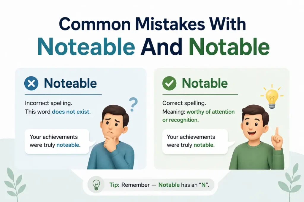 Common Mistakes With Noteable And Notable