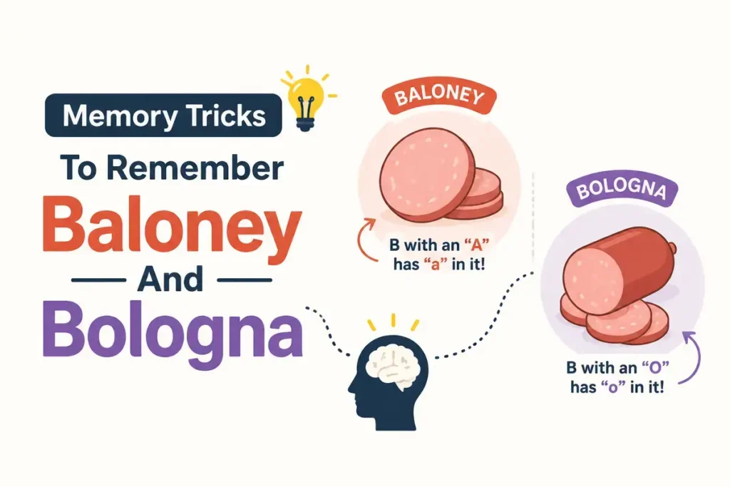 Memory Tricks To Remember Baloney And Bologna