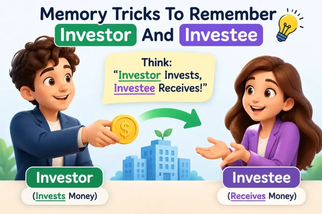 Memory Tricks To Remember Investor And Investee