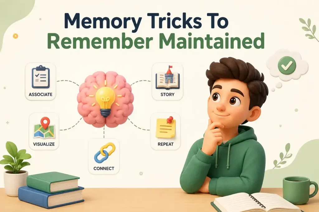 Memory Tricks To Remember Maintained