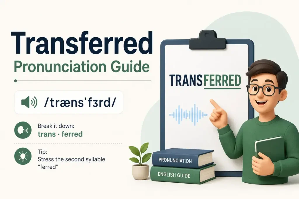 Transferred Pronunciation Guide