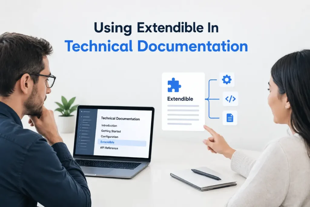 Using Extendible In Technical Documentation