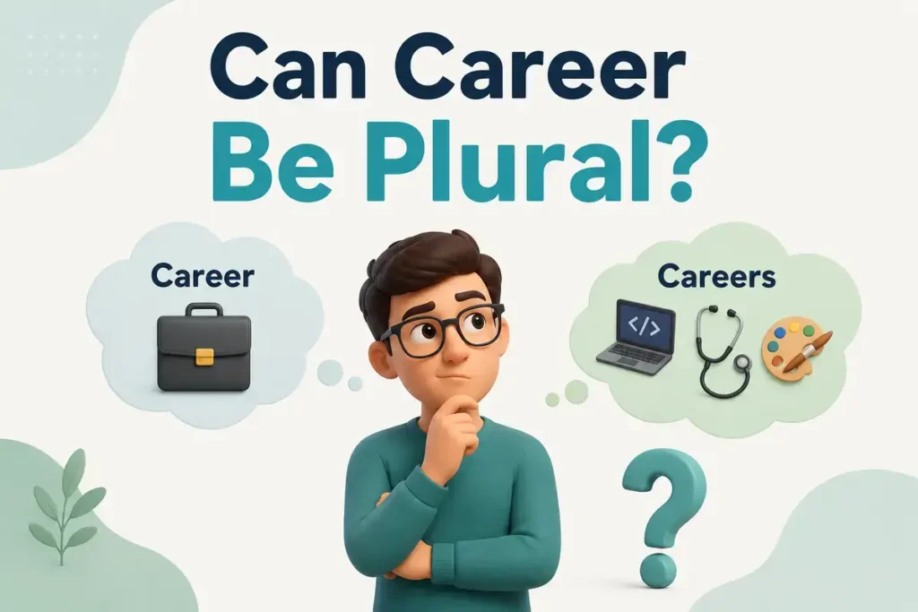 Can Career Be Plural