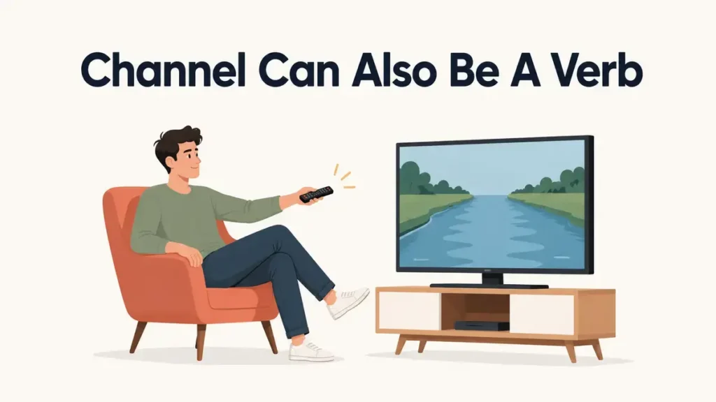 Channel Can Also Be A Verb