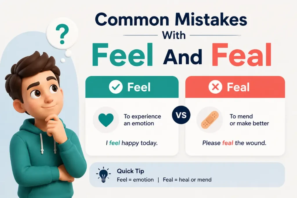 Common Mistakes With Feel And Feal