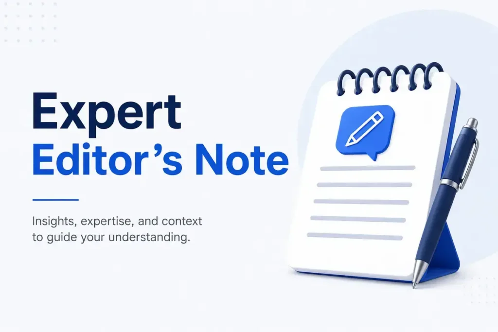 Expert Editor's Note