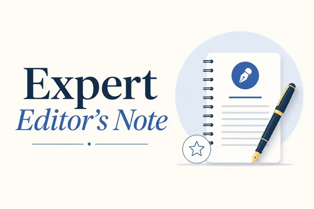 Expert Editor's Note
