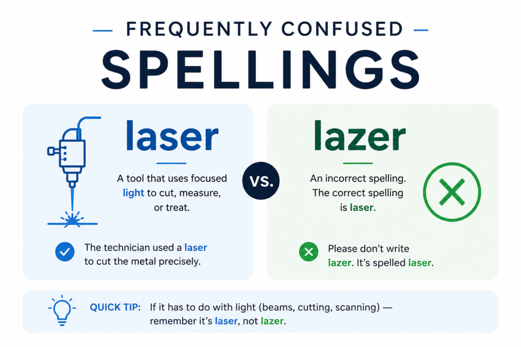 Frequently Confused Spellings