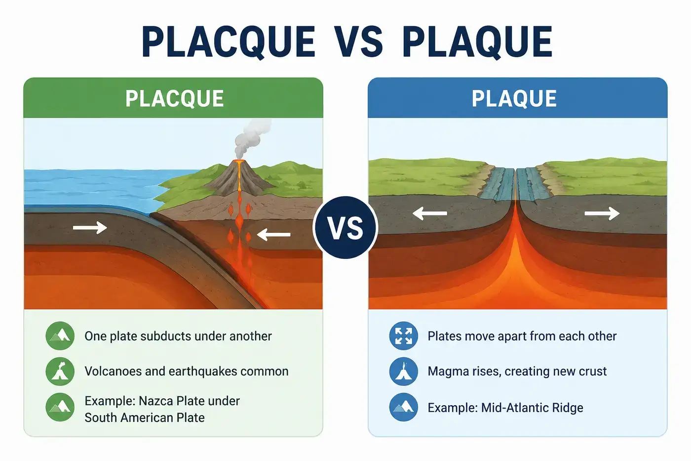 placque vs plaque