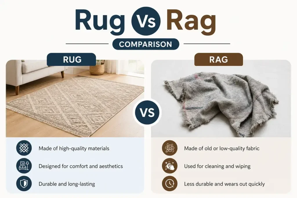 Rug Vs Rag Comparison