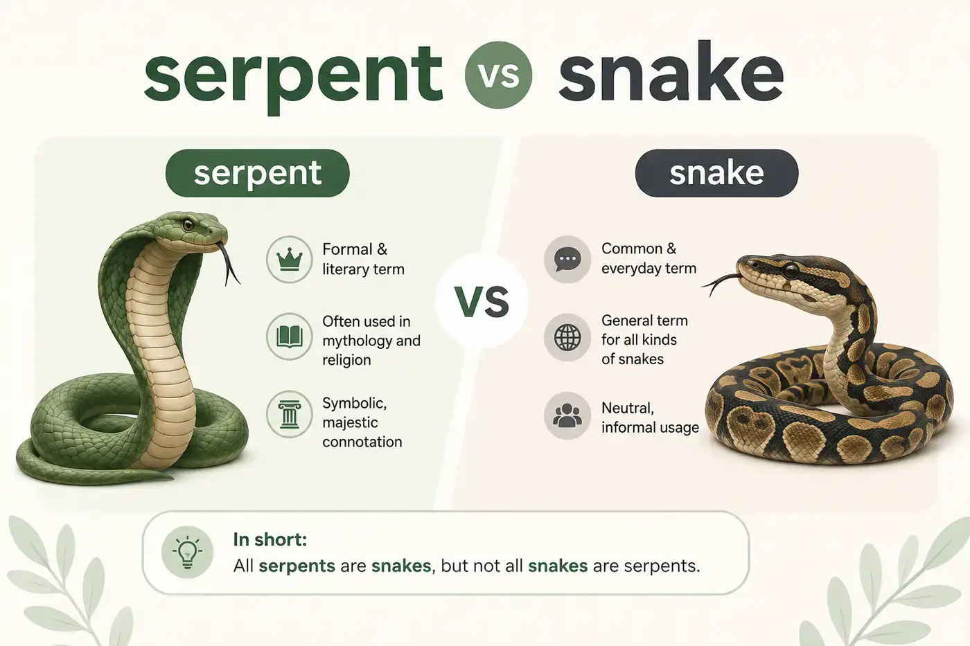 serpent-vs-snake