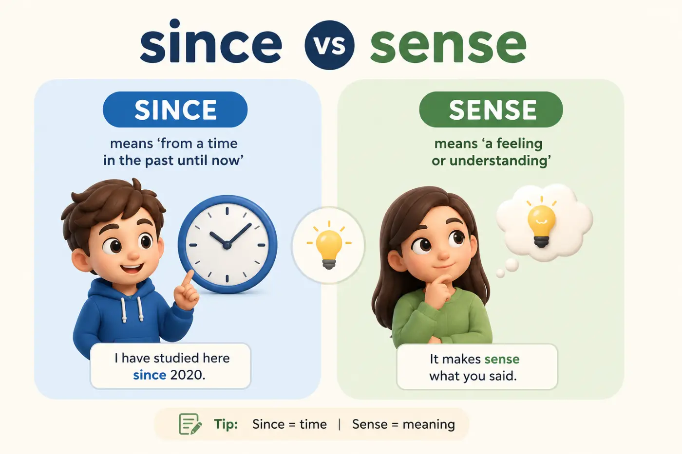 since-vs-sense