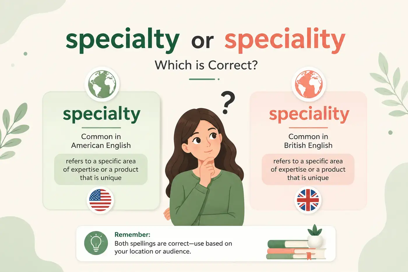 specialty-or-speciality