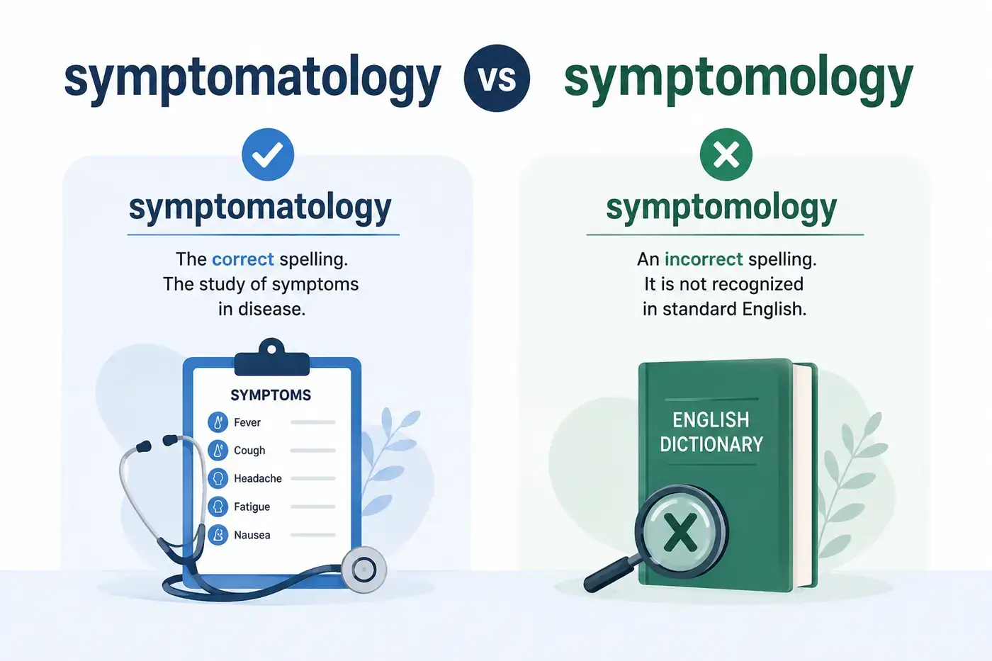 symptomatology-vs-symptomology
