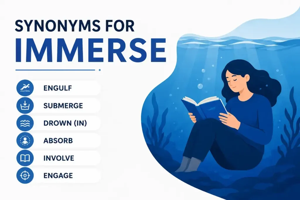 Synonyms For Immerse