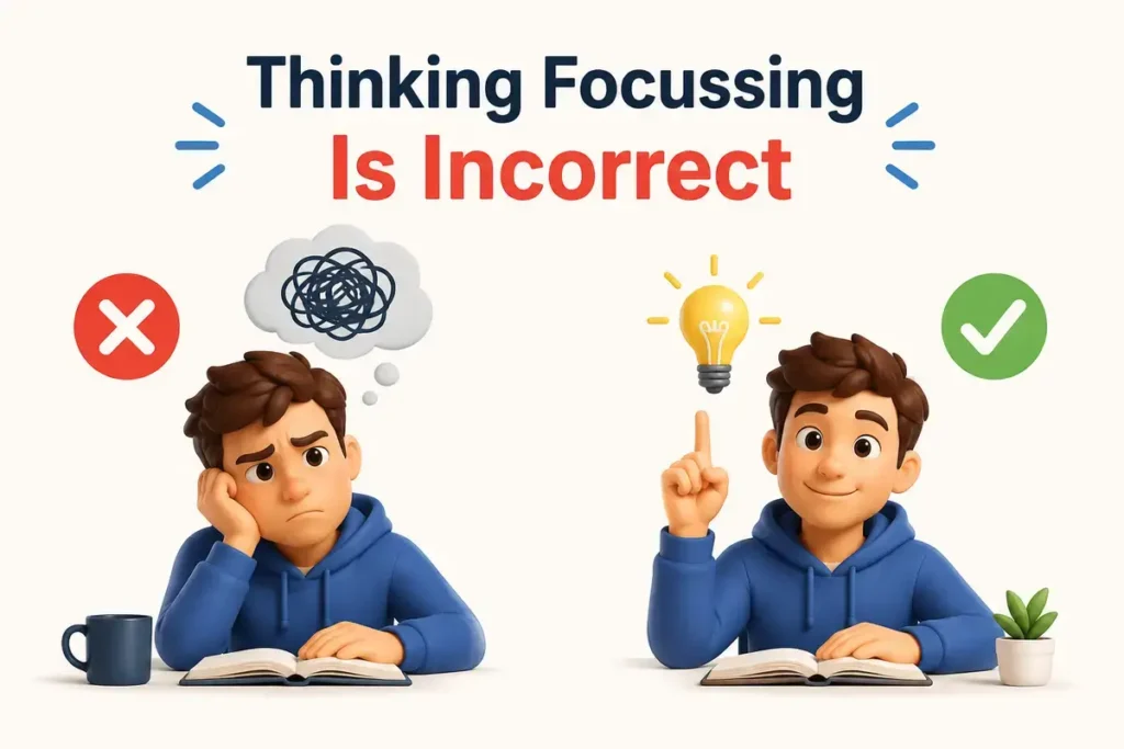 Thinking Focussing Is Incorrect