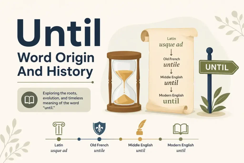 Until Word Origin And History