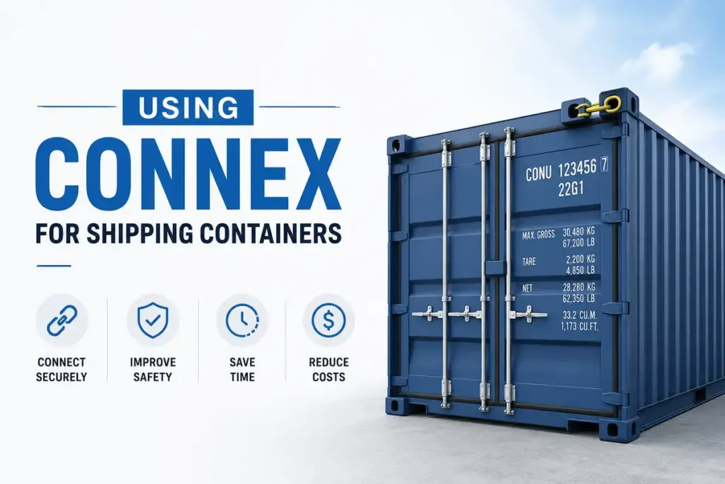 Using Connex For Shipping Containers