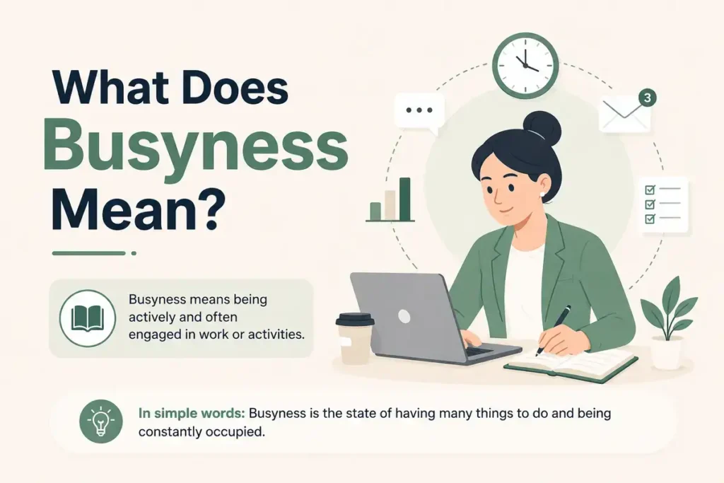 What Does Business Mean