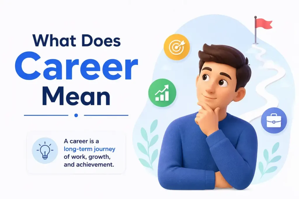 What Does Career Mean