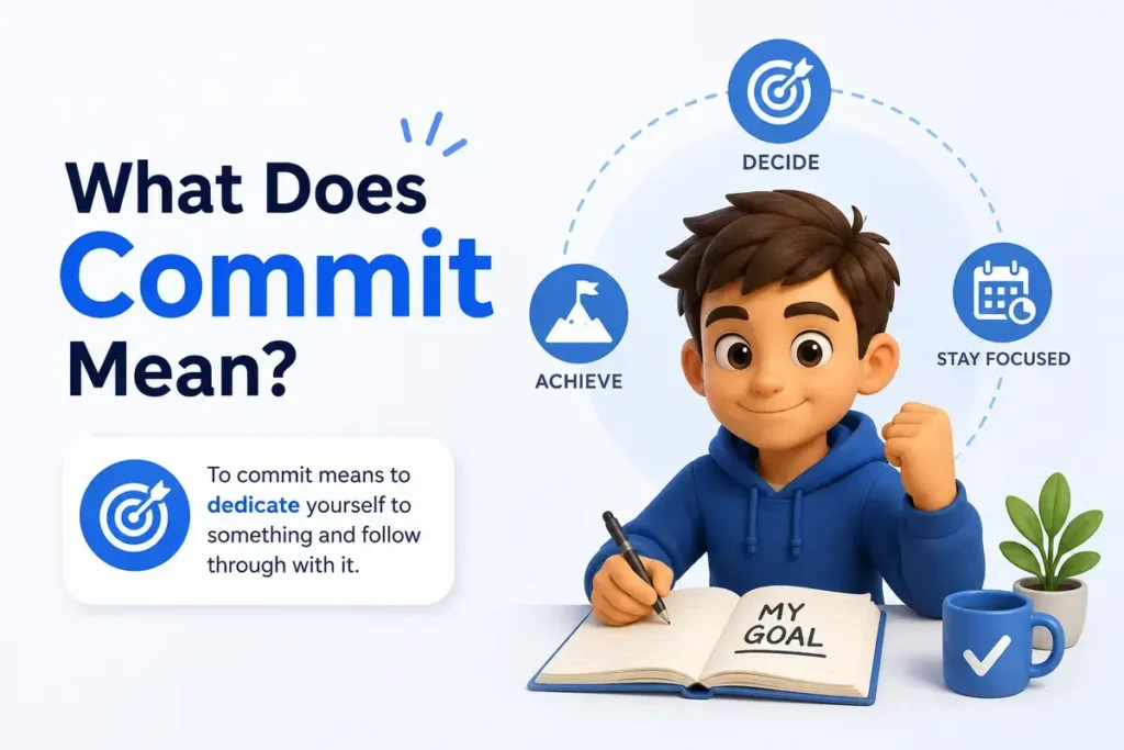 What Does Commit Mean