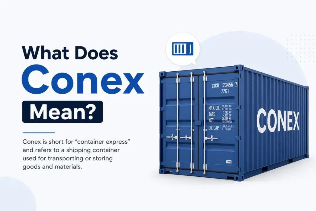 What Does Conex Mean