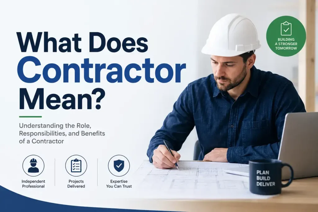 What Does Contractor Mean
