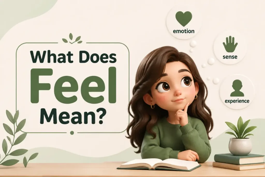 What Does Feel Mean