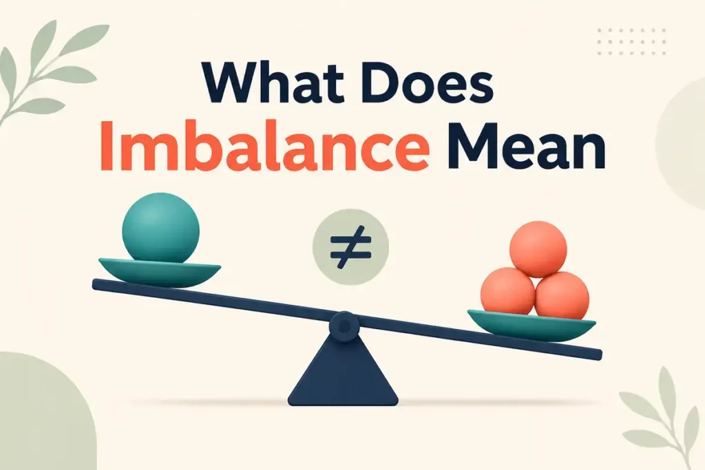 What Does Imbalance Mean