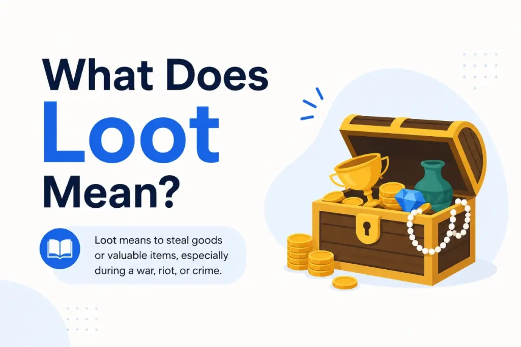 What Does Loot Mean