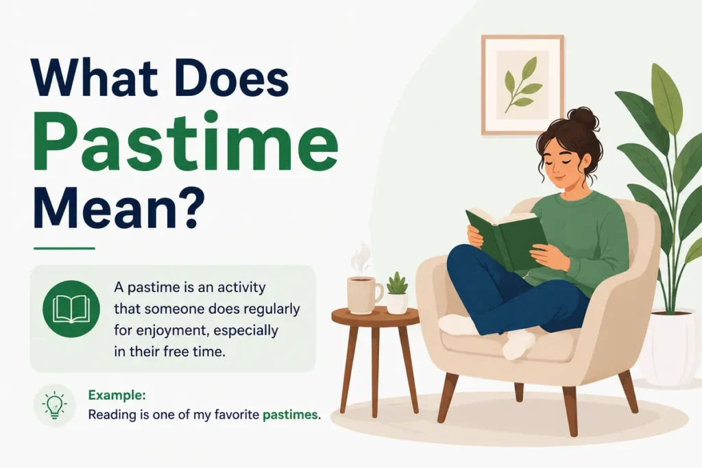 What Does Pastime Mean