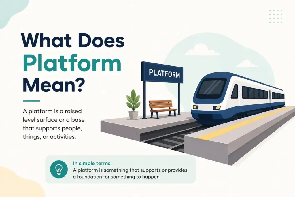 What Does Platform Mean