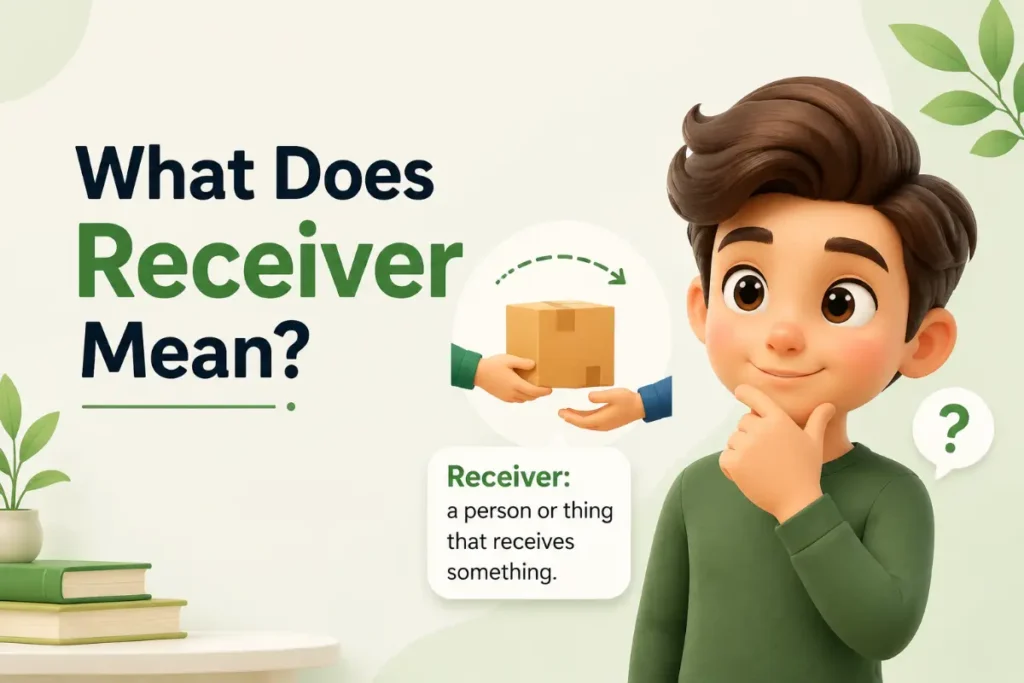 What Does Receiver Mean