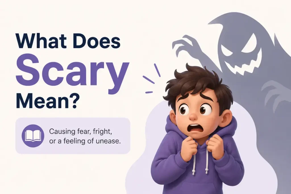 What Does Scary Mean