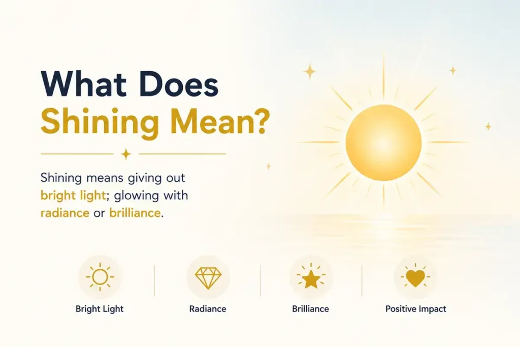 What Does Shining Mean