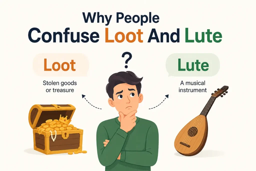 Why People Confuse Loot And Lute