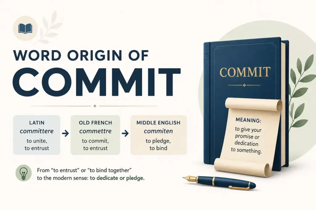 Word Origin Of Commit