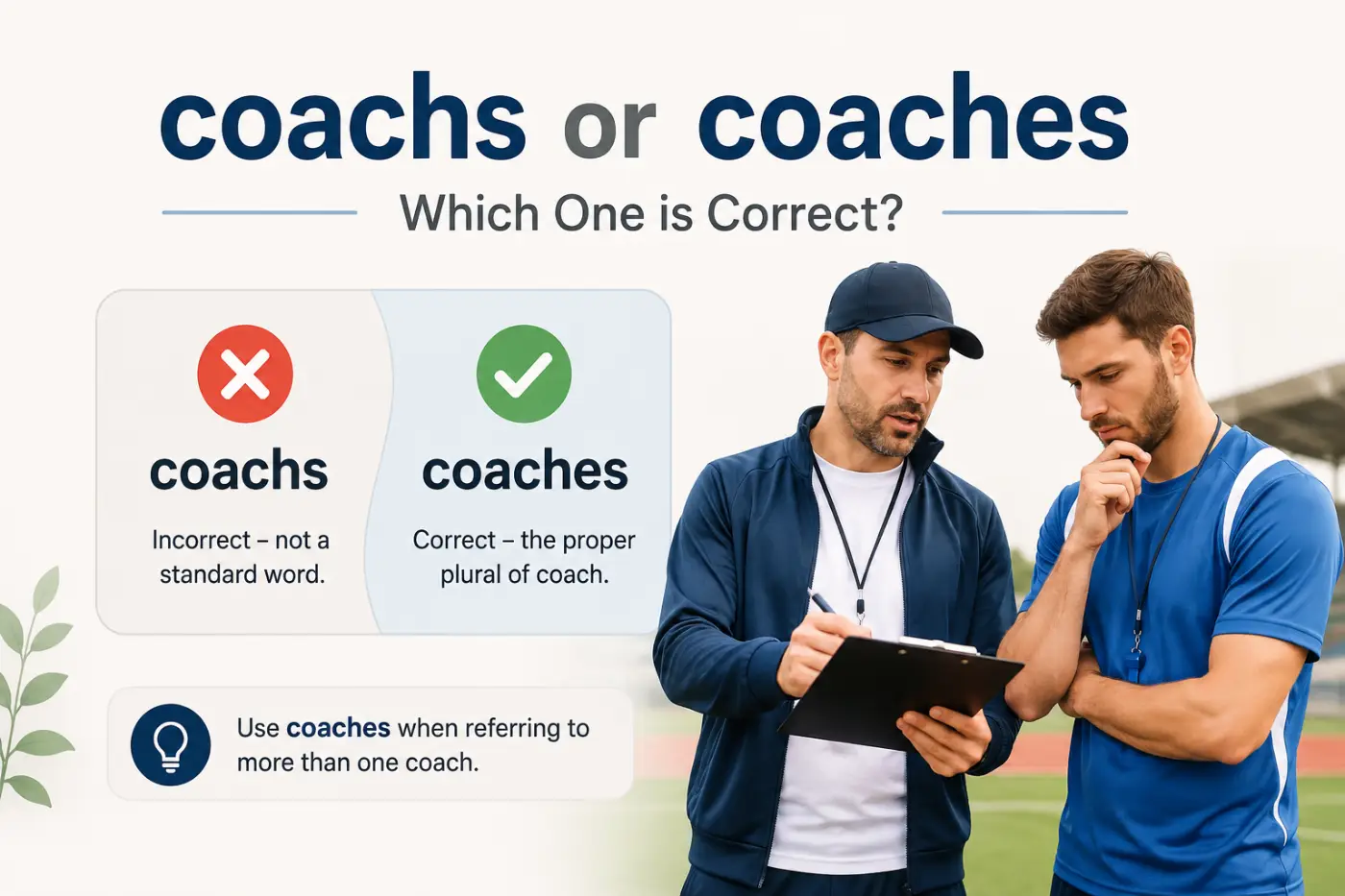 coachs-or-coaches