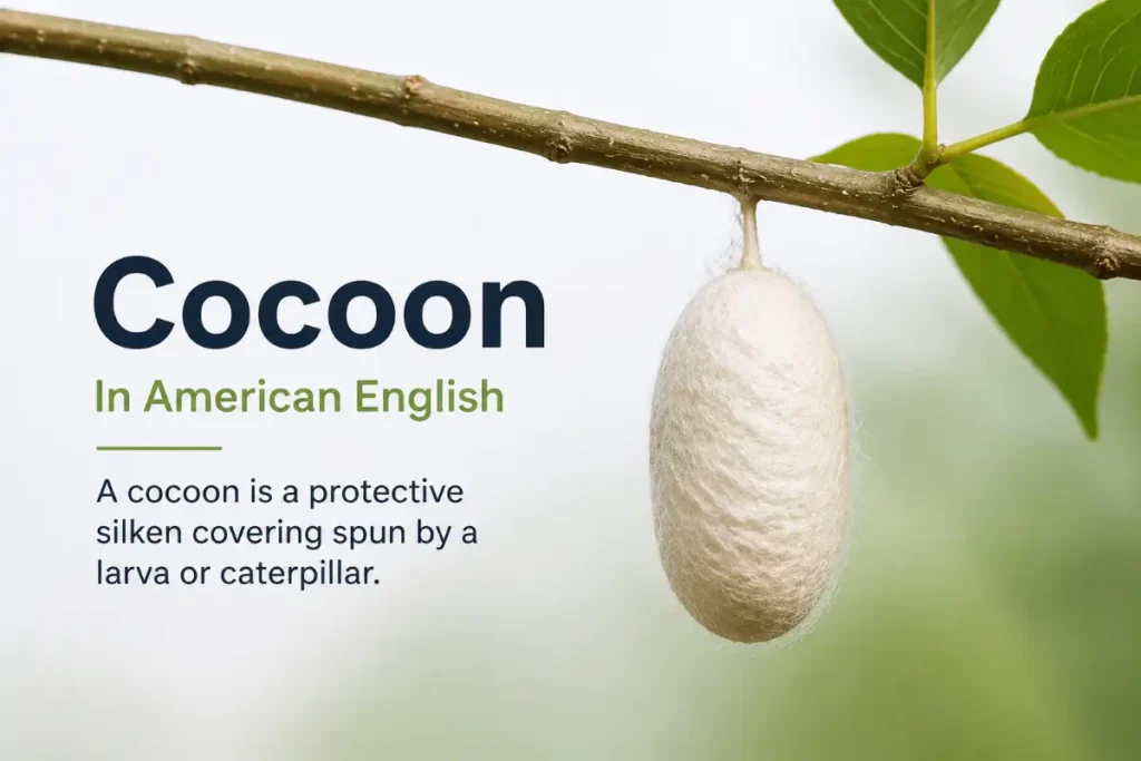 Cocoon In American English
