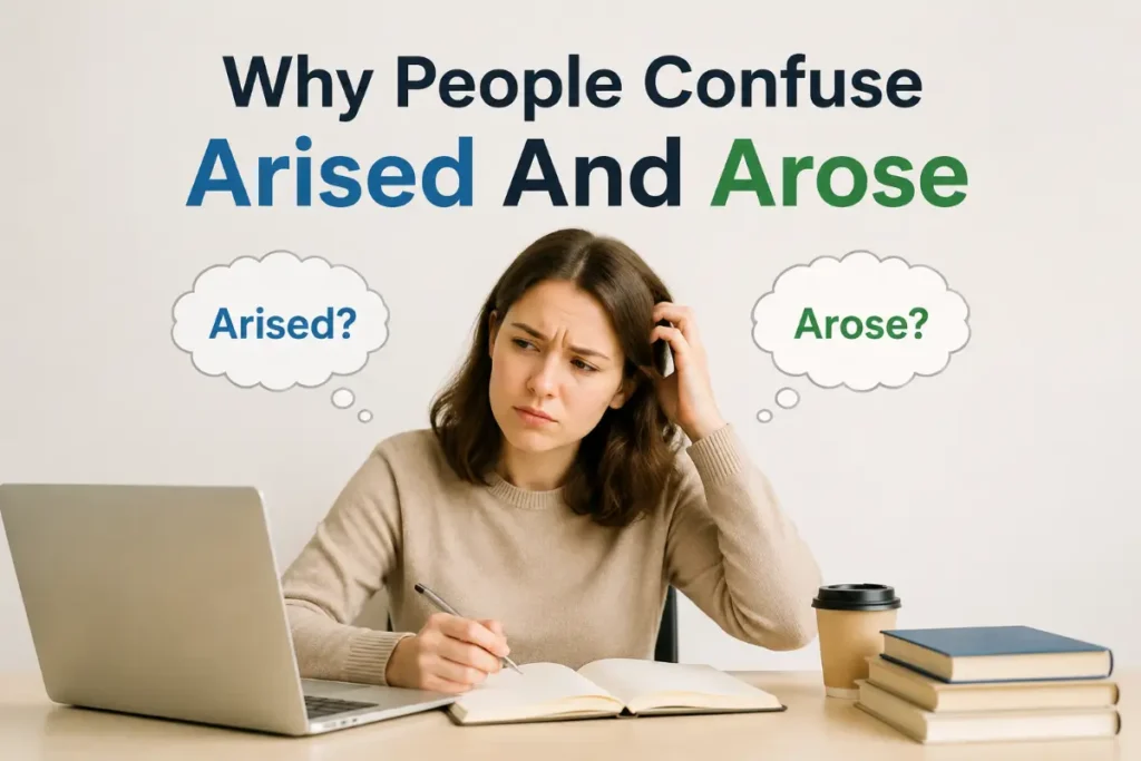 Why People Confuse Arised And Arose