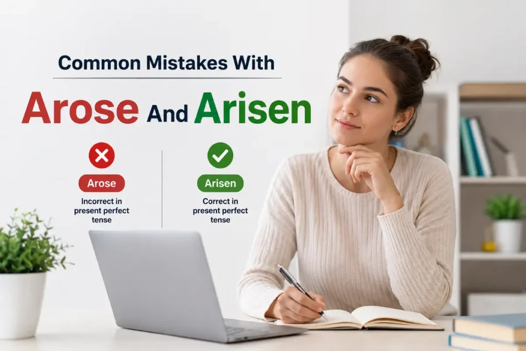 Common Mistakes With Arose And Arisen