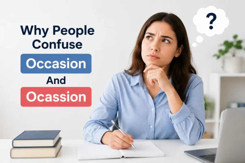 Why People Confuse Occasion And Ocassion