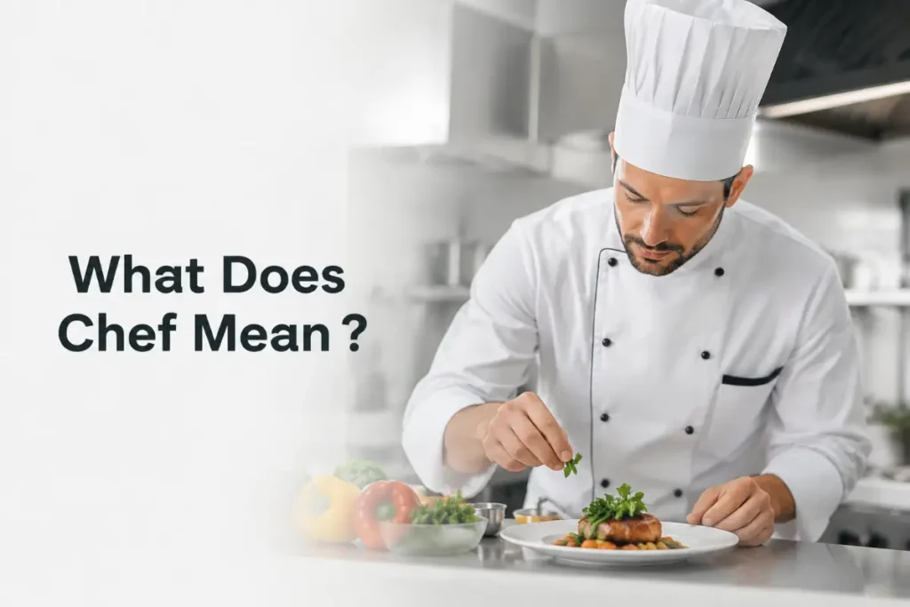 What Does Chef Mean