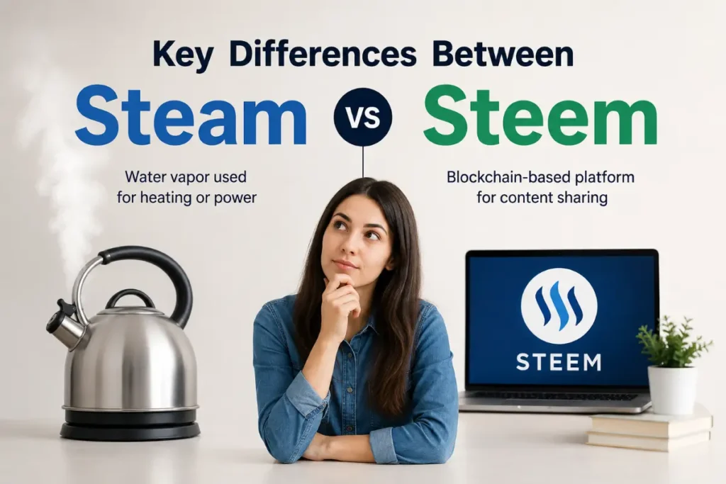 Key Differences Between Steam And Steem